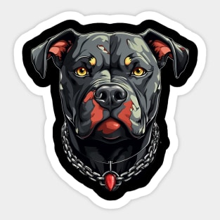 Cute Pitbull Dog - Dogs Pitbulls Sticker